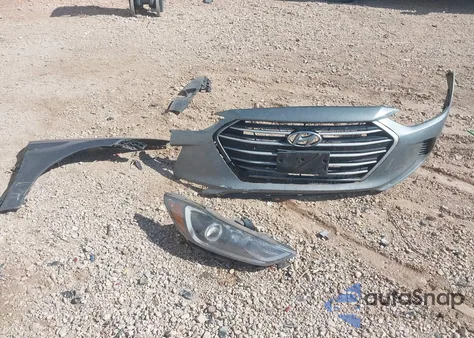 2018 Hyundai Elantra Sel из США, поврежденный, VIN 5NPD84LF4JH336255